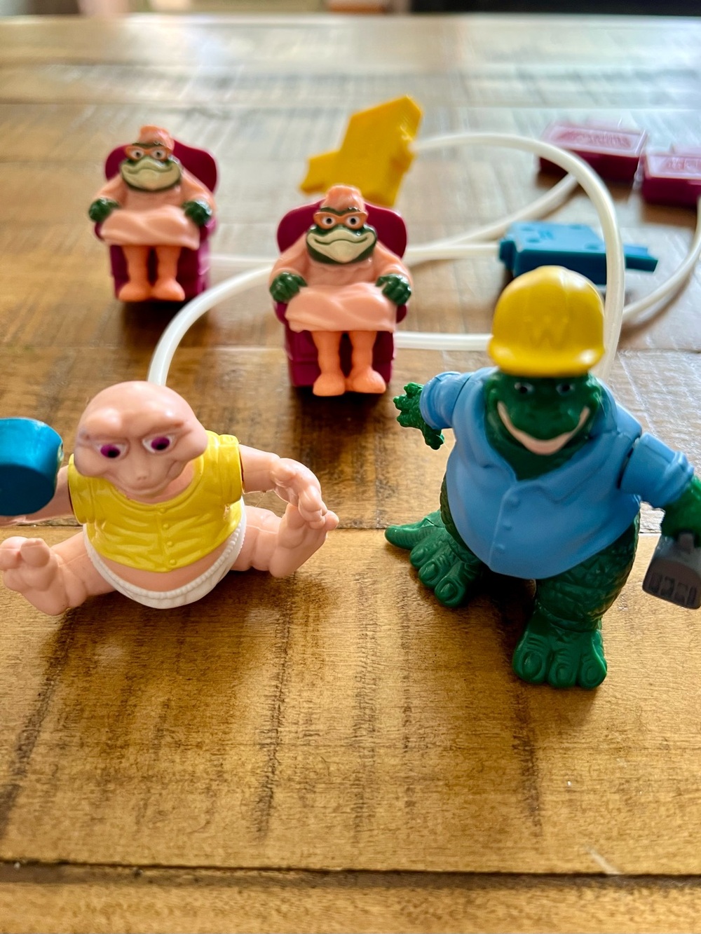 Vintage 1990s McDonald’s Happy Meal Toy Dino-Motion Dinosaurs TV Show Lot